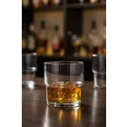 12 db-os Hill whisky pohár készlet, 300 ml – elegáns, tartós, sorolható kivitel