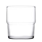 Hill whisky pohár, 300 ml, sorolható, temperált üveg