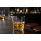 Hill whisky pohár, 300 ml, sorolható, temperált üveg