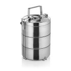 Ételszállító edény, 3-0,9 l, duplafalú rozsdamentes