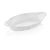 Sütőtál, 25x13x3,5 cm, ovális, porcelán