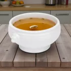 Oroszlánfejes porcelán levestál 450 ml űrtartalommal