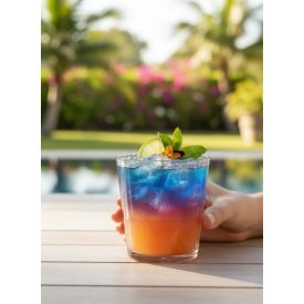 Grande Sunray whisky pohár 390 ml – sorolható, temperált üveg, elegáns italospohár