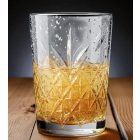 Metszett Timeless whisky pohár 355 ml – klasszikus, temperált üveg