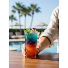 Grande Sunray Margarita Cooler Pohár - 460 ml, Sorolható, Temperált Üveg