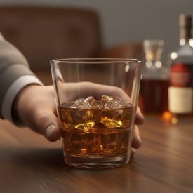 Grande-S whisky pohár 295 ml – sorolható, temperált üveg pohár elegáns tálaláshoz