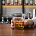 Sorolható Grande-S whisky pohár 295 ml, erősített temperált üveg