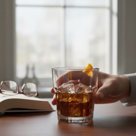 Casablanca whisky pohár 355 ml üveg