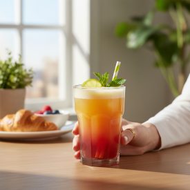 Casablanca longdrink pohár 355 ml – klasszikus üveg pohár koktélokhoz és üdítőkhöz