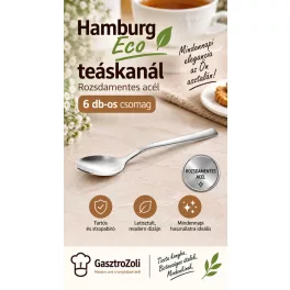 Hamburg német minőségi rozsdamentes evőeszköz