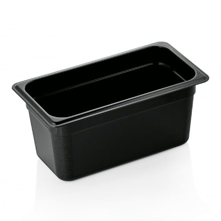 GN edény, 1/3 150 mm, (9513), 5,5 l, fekete, polikarbonát
