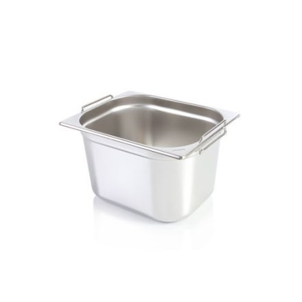 GN edény 1/2 200 mm, 12,5 l, csúszófüllel, rozsdamentes - Prémium választás