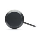 La Lyonnaise 30 cm-es kékvas serpenyő – de Buyer nagy méretű acélserpenyő pirításhoz és grillezéshez