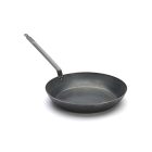 La Lyonnaise 36 cm-es kékvas serpenyő – de Buyer nagy méretű acélserpenyő profi felhasználásra