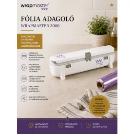 Wrapmaster 3000 fólia adagoló