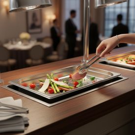 Basic GN edény 1/1 20 mm, 2,5 l, rozsdamentes