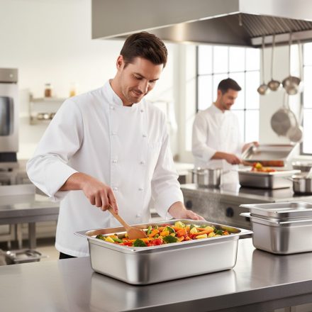 Basic GN edény 1/1 150 mm, 21 l, rozsdamentes