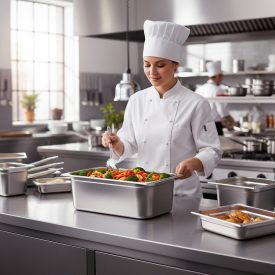 Basic GN edény 1/1 200 mm, 28 literes