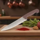 Barna nyelű, HACCP-kompatibilis szakácskés 21 cm – biztonságos és tartós konyhai eszköz