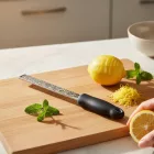 Rozsdamentes citrushéj és parmezánreszelő 30 cm