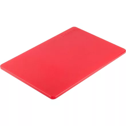 HACCP vágódeszka piros 45x30x1,3 cm – nyers húsokhoz