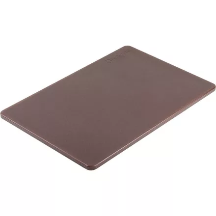 HACCP vágódeszka barna 45x30x1,3 cm – sült húsokhoz
