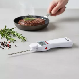 Digitális steak- és maghőmérő kihajtható szondával