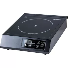   Gredil Professzionális Indukciós Főzőlap, 3.5 kW, 230 V – Üveg Főzőfelület, Fekete Ház, Érintővezérlés