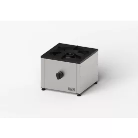   Gredil Professzionális Ipari Gázzsámoly, 7.5 kW, G20/20 mbar – 450x450 mm, Rozsdamentes Acél, Takarékláng Funkcióval