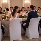 Fehér rendezvényszékhuzat