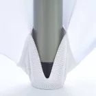 Fehér huzat 122 cm-es Összecsukható rendezvényasztalhoz – catering és szettekhez