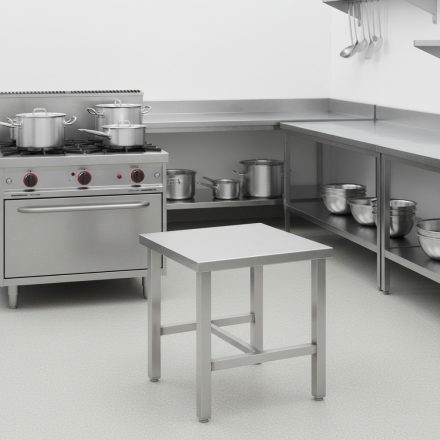 Zsámoly, Stokedli 500x500x450 mm, rozsdamentes anyag