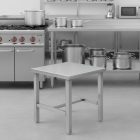 Zsámoly, Stokedli 500x500x450 mm, rozsdamentes anyag