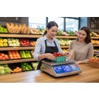 Ellenőrző mérleg 40 kg-ig, rozsdamentes acél