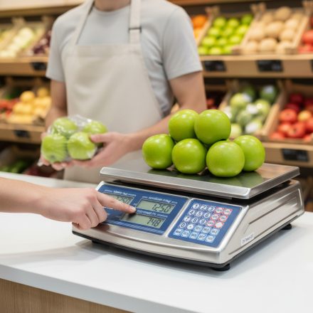 Mérleg árszorzós 15kg hitelesített