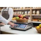 Mérleg árszorzós 15kg hitelesített