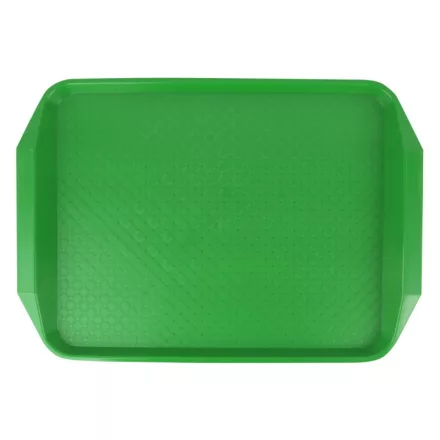 Md tálca fűzöld polipropilén, csúszásgátlós felülettel