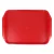 Md tálca piros polipropilén, csúszásgátlós felülettel