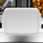 Fehér polipropilén MD tálca – csúszásmentes felület, GasztroZoli ajánlata