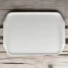 Magyar gyártmányú MD tálca, fehér színű, csúszásgátlós kivitel – könnyen tisztítható