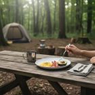 Camping tányér 14 cm, műanyag