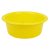 Sárga műanyag keverőtál 3 liter, 26 cm – magyar gyártású, tanúsítvánnyal ellátott peremes tál