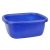 Kék műanyag szögletes keverőtál 9,5 liter, 34,5-39,5-16 cm