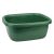 Zöld műanyag szögletes keverőtál 9,5 liter, 34,5-39,5-16 cm