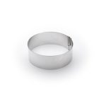 Sütőkeret, állítható kör, 6,5 cm, de Buyer, rozsdamentes