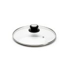de Buyer üvegfedő 14 cm rozsdamentes acél peremmel