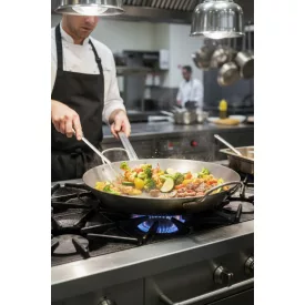 Szeletsütő, 50 cm, Carbone Plus, de Buyer, vas