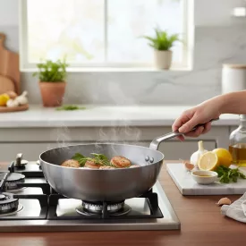 Mineral B mély vasserpenyő 24 cm 2,5 l,  de Buyer - Kiváló választás