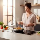 de Buyer Mineral B vas Wok, 24 cm lapos aljú fedő nélkül