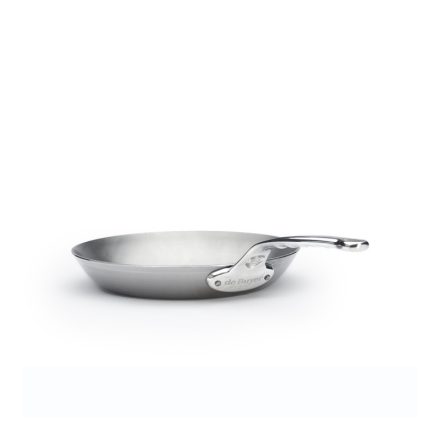de Buyer Mineral B Pro vasserpenyő 28 cm, 3 mm vastag, rozsdamentes nyéllel, méhviaszos bevonattal